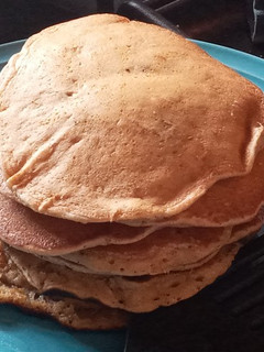 A picture of Hummingbird pancakes #themechallenge.
