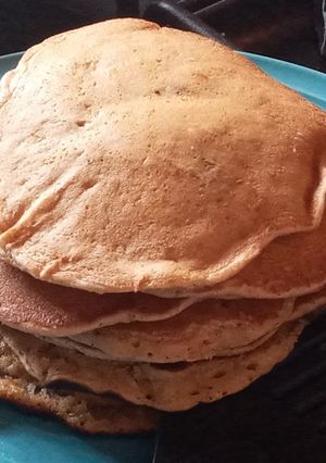 A picture of Hummingbird pancakes #themechallenge.