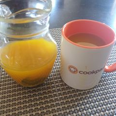 A picture of HerbalTurmericwater#theme challenge#stayhome.