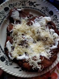 Kefires teljes kiőrlésű lángos recept fotója