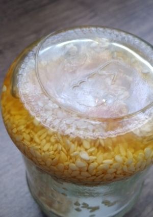 عکسی از دستور معجون عسل و کنجد