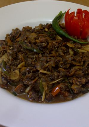 Foto resep Kerang tumis tauco cabe ijo