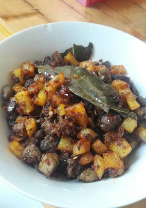 Foto resep Sambal goreng ati kentang