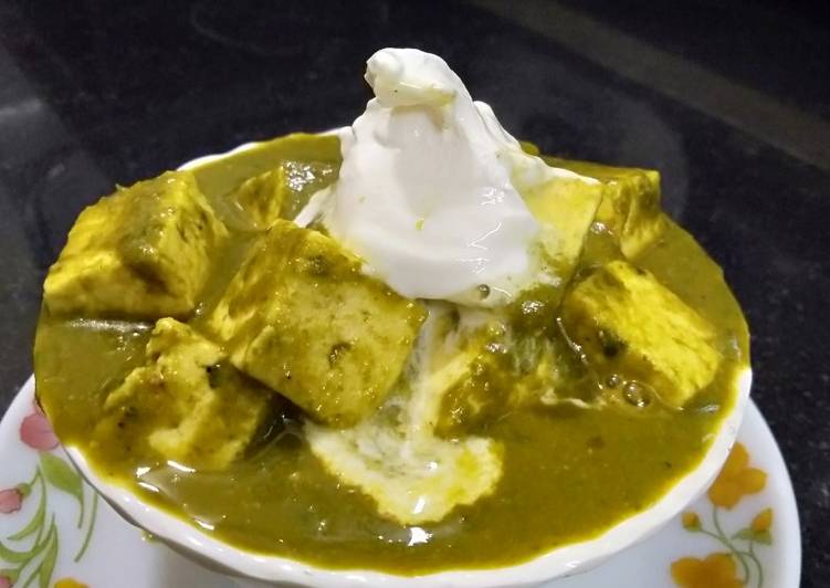 unique Palak paneer Recipe | How to make Palak paneer step by step