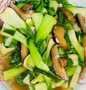 Easy Ways Prepare Recipes Resep Sawi Pokcoy Tumis Saos Tiram dan Jamur (Chinese Food) the Delicious Can Pamper Your Tongue.