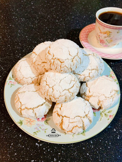 Foto resep Amaretti Cookies (Italian Almond Biscuits)