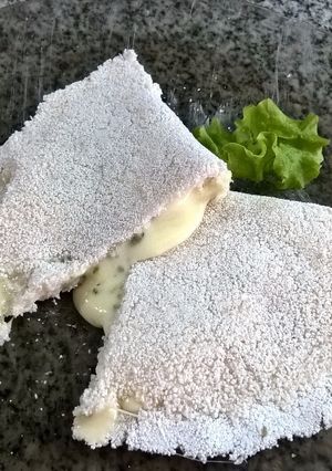 Una foto de Tapioca de Queso y Orégano
