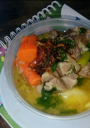 Foto resep Sop Daging + Bakso