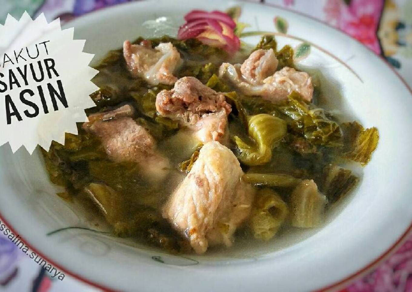 Bakut Sayur Asin