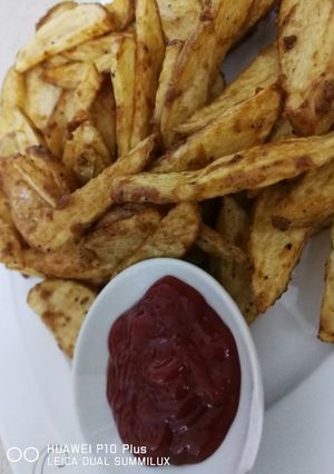 صورة لوصفة بطاطا ودجز