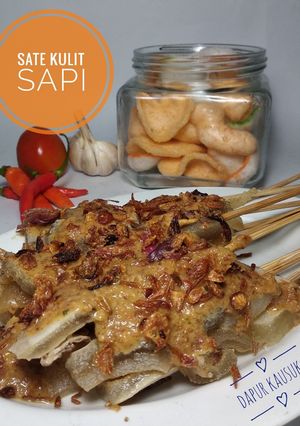 Foto resep Sate Kulit Sapi / Sate Kikil / Sate Towel