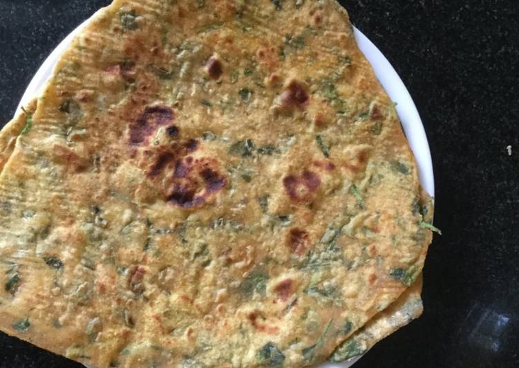 Steps to Make Super Quick Homemade Methi Parathas Recipe (Quick and easy)