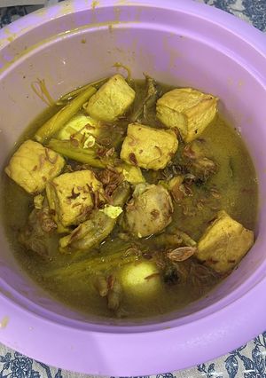 Foto resep Opor Ayam Tahu Telor