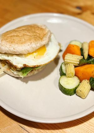 香草雞肉堡 的食譜成品照片