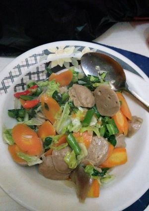 Foto resep Capcay Bakso Sapi