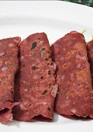 A picture of Fruit and vegetable paratha recipe.