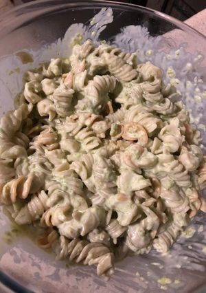 Una foto de Pasta espirales