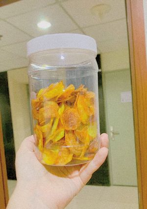 Hình của món Snack khoai tây cho bé.