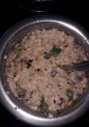 A picture of Curd Sabudana.