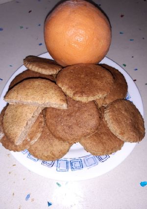 Una foto de Galletas integrales Fit (con naranja)
