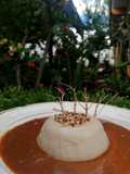 🌰Pannacota de crema de almendra con dulce de leche🌰