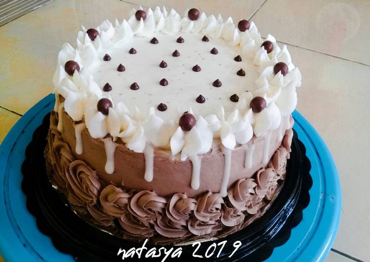 Cara Gampang Menyiapkan Cake ultah simple🎂 buat cewek🎀 Anti Gagal