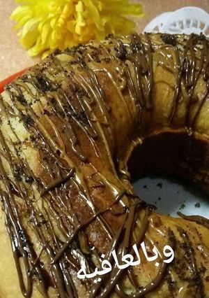 صورة لوصفة كيكة البُر (الطحين الأسمر)