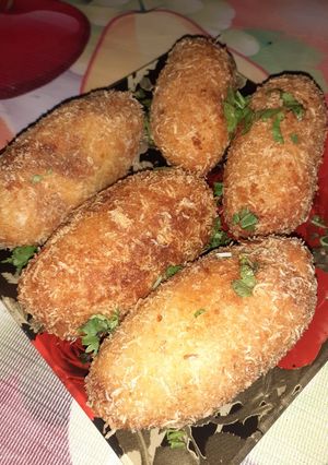 A picture of Chicken bread batatay.