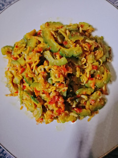 Foto resep Tumis pare teri medan
