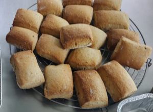 Una foto de Scone de manzana