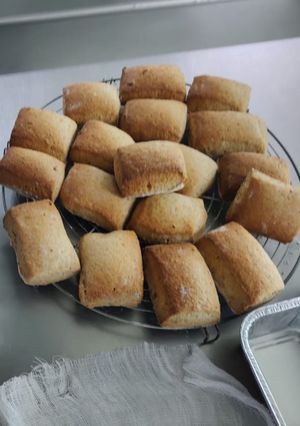 Una foto de Scone de manzana