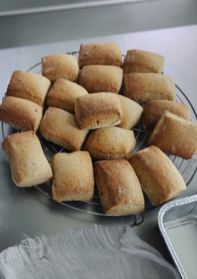 Una foto de Scone de manzana