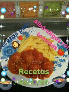 Una foto de Albóndigas 🍴 caseras 💠 con tomate🍅a mí manera 💠
