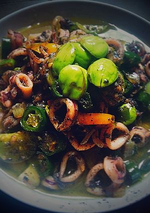 Foto resep Cumi Petai