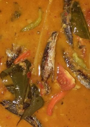 Foto resep Ikan pindang kuah santan