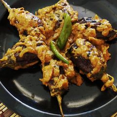 A picture of Shahi Brinjal Salan.