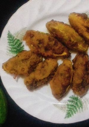 A picture of Shahi Stuffed Parwal.