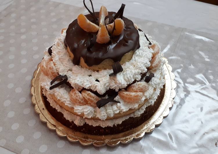 How to Prepare Fatto in casa Naked Cake di compleanno