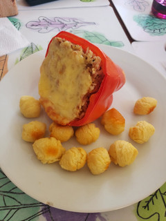 Una foto de Pimentón relleno