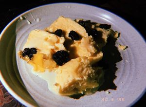 Hình của món Bánh bông lan trứng hấp.