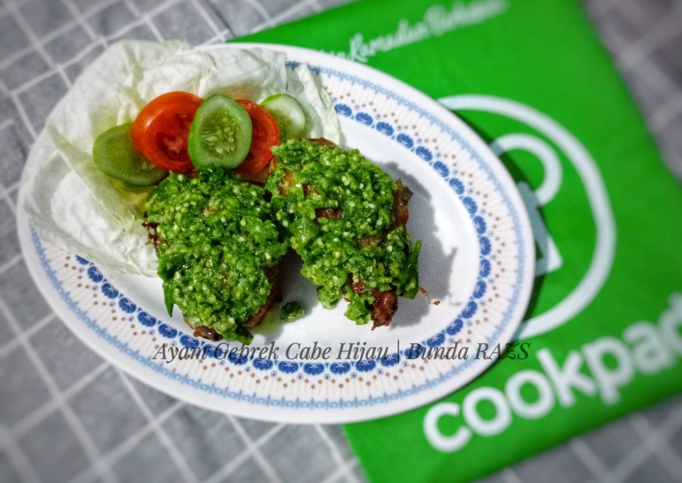 Ayam Geprek Cabe Hijau