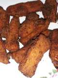 Bastoncitos de berenjena