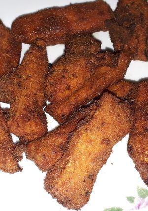 Una foto de Bastoncitos de berenjena