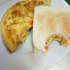 A picture of Farmers omelette.