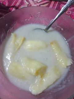 Foto resep Singkong rebus kuah santan ala wani