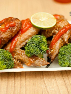 Foto resep Chicken wings w/ teriyaki sauce (sayap panggang)