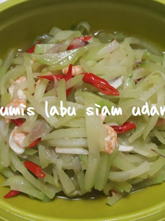 Foto resep Tumis Labu Siam Udang
