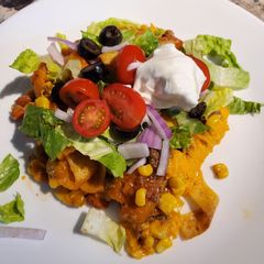 A picture of Enchilada Casserole.