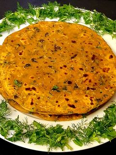 मेथी के पराठे (methi ke parathe recipe in Hindi) रेसिपी मुख्य फोटो
