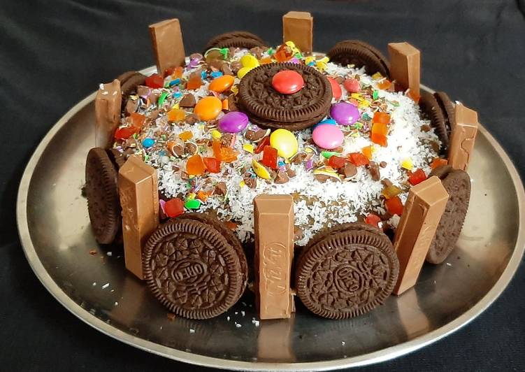 Kitkat oreo કેક